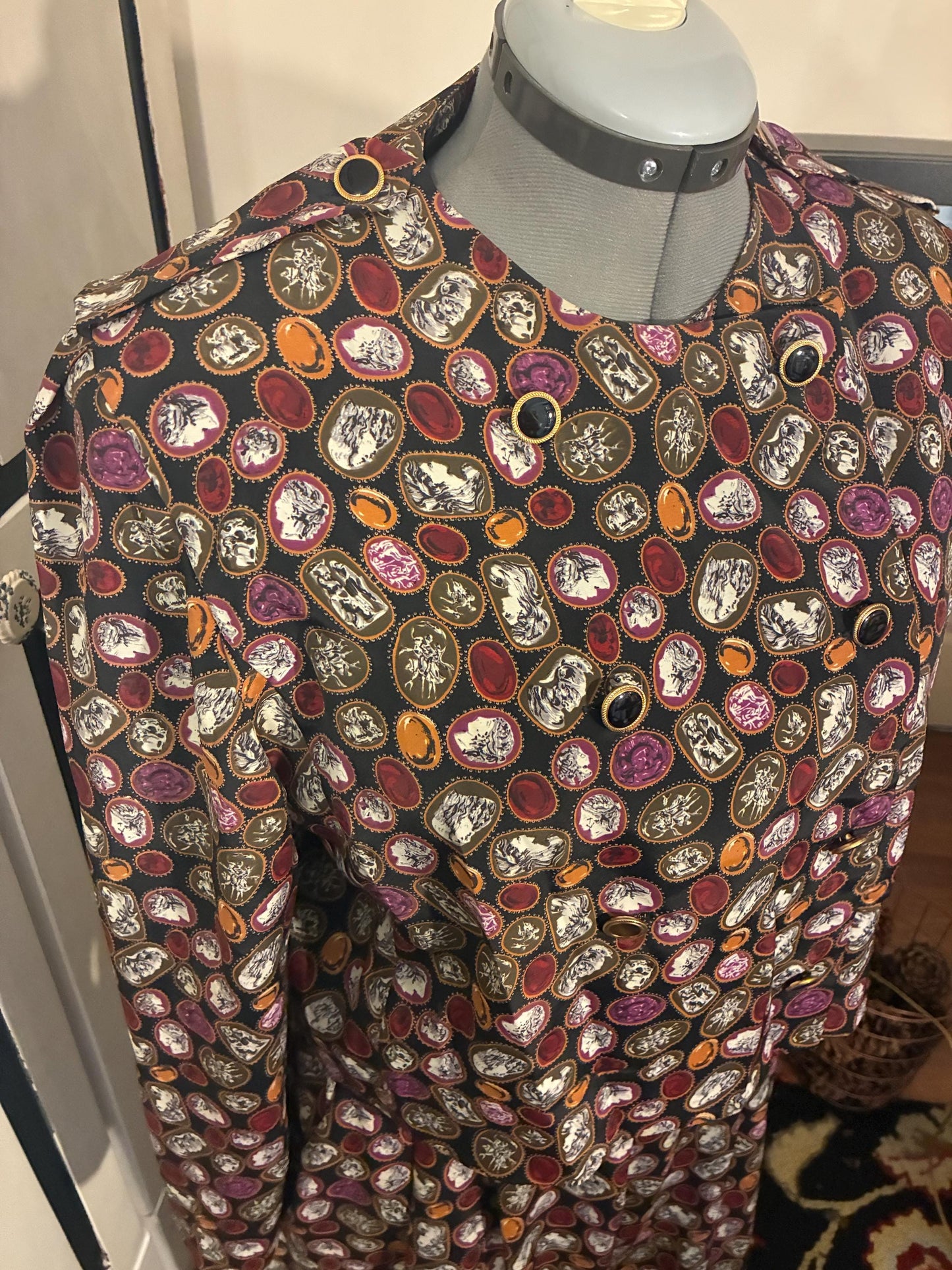 Vintage Double Breasted Pants Suit