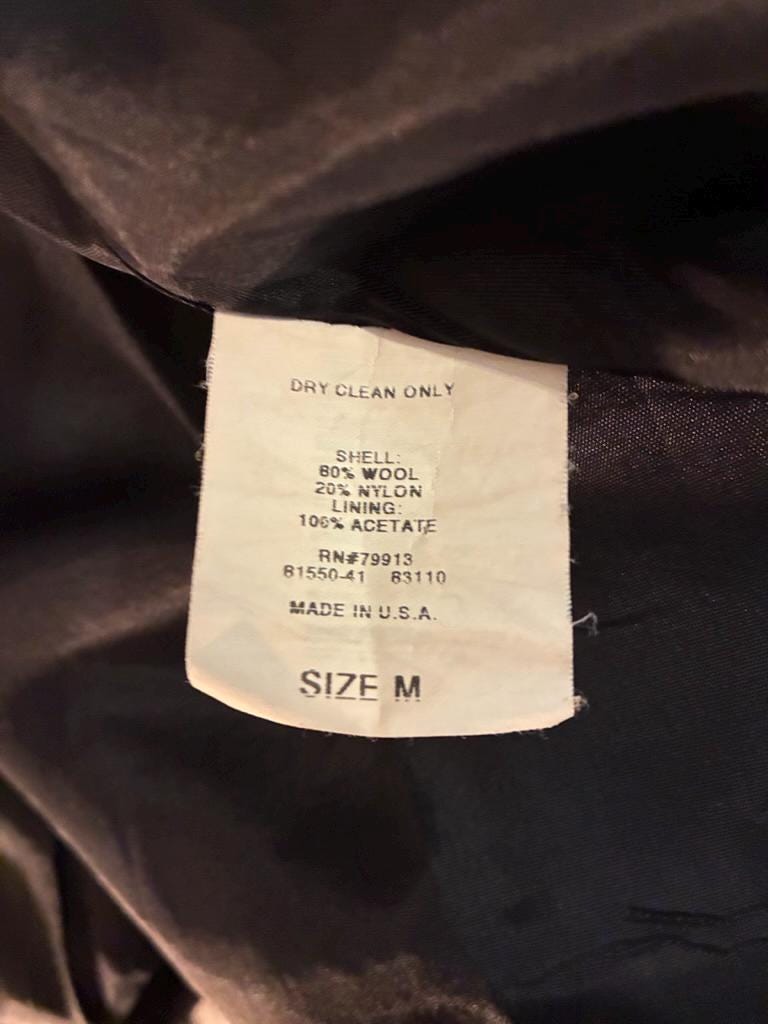 Vintage Maternity Wool Peacoat Jacket