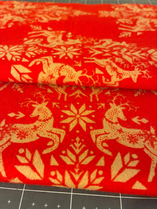 Christmas Flannel Fabric Quilt Bundle