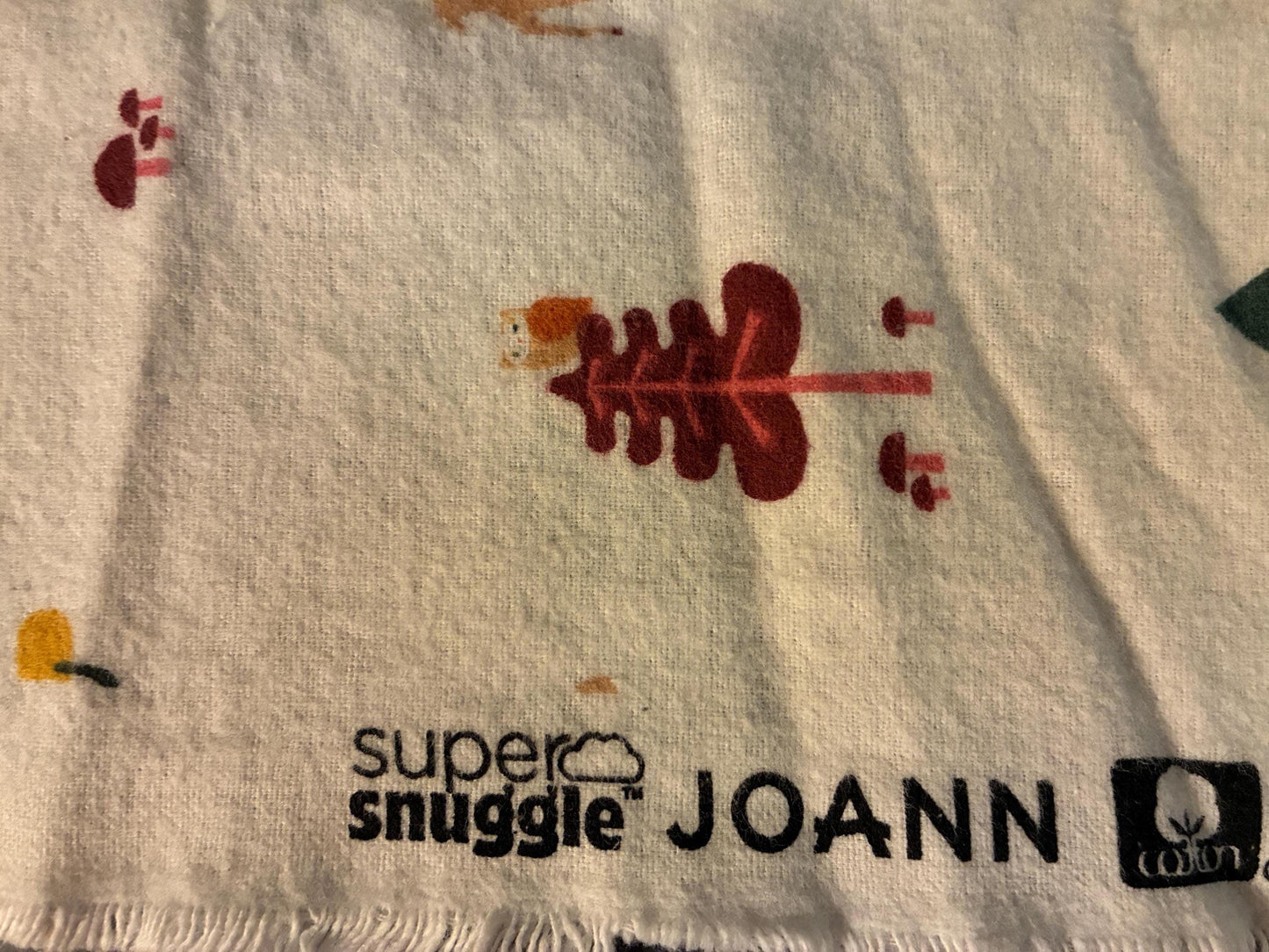 Super Snuggle Woodland Flannel Fabric