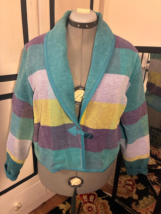 Vintage Patchwork Blazer / Jacket
