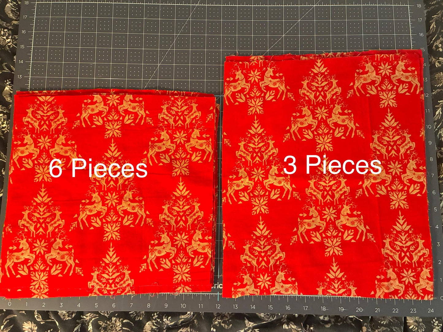 Christmas Flannel Fabric Quilt Bundle