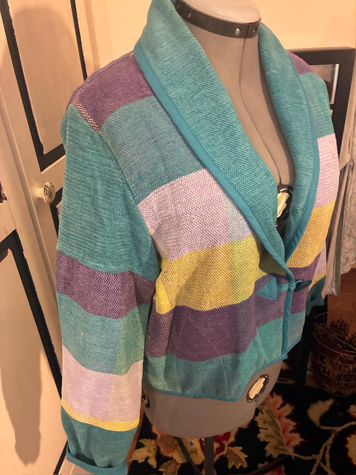 Vintage Patchwork Blazer / Jacket