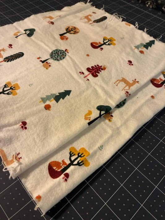 Super Snuggle Woodland Flannel Fabric