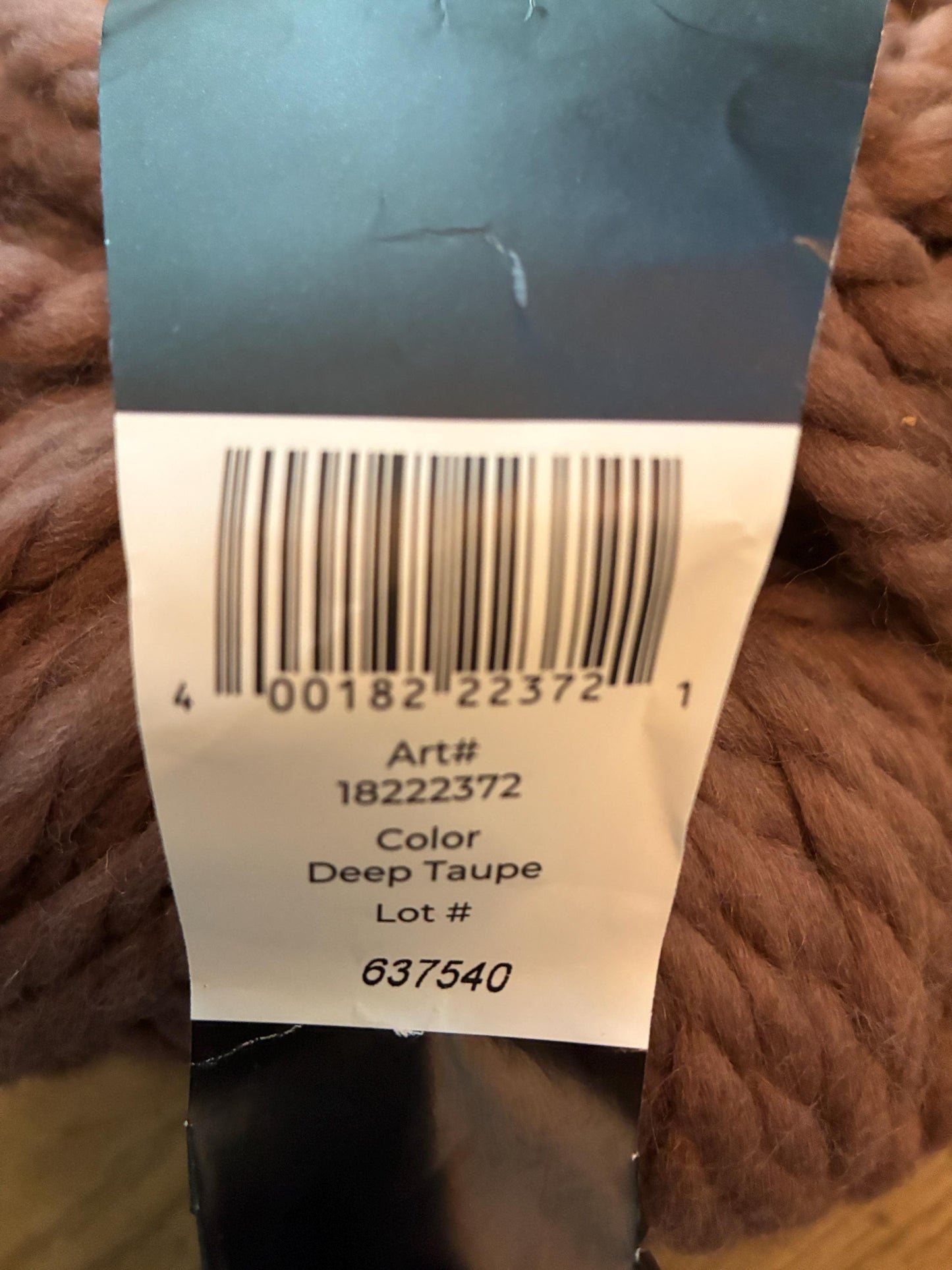 K+C Premium Wool Yarn (Taupe)