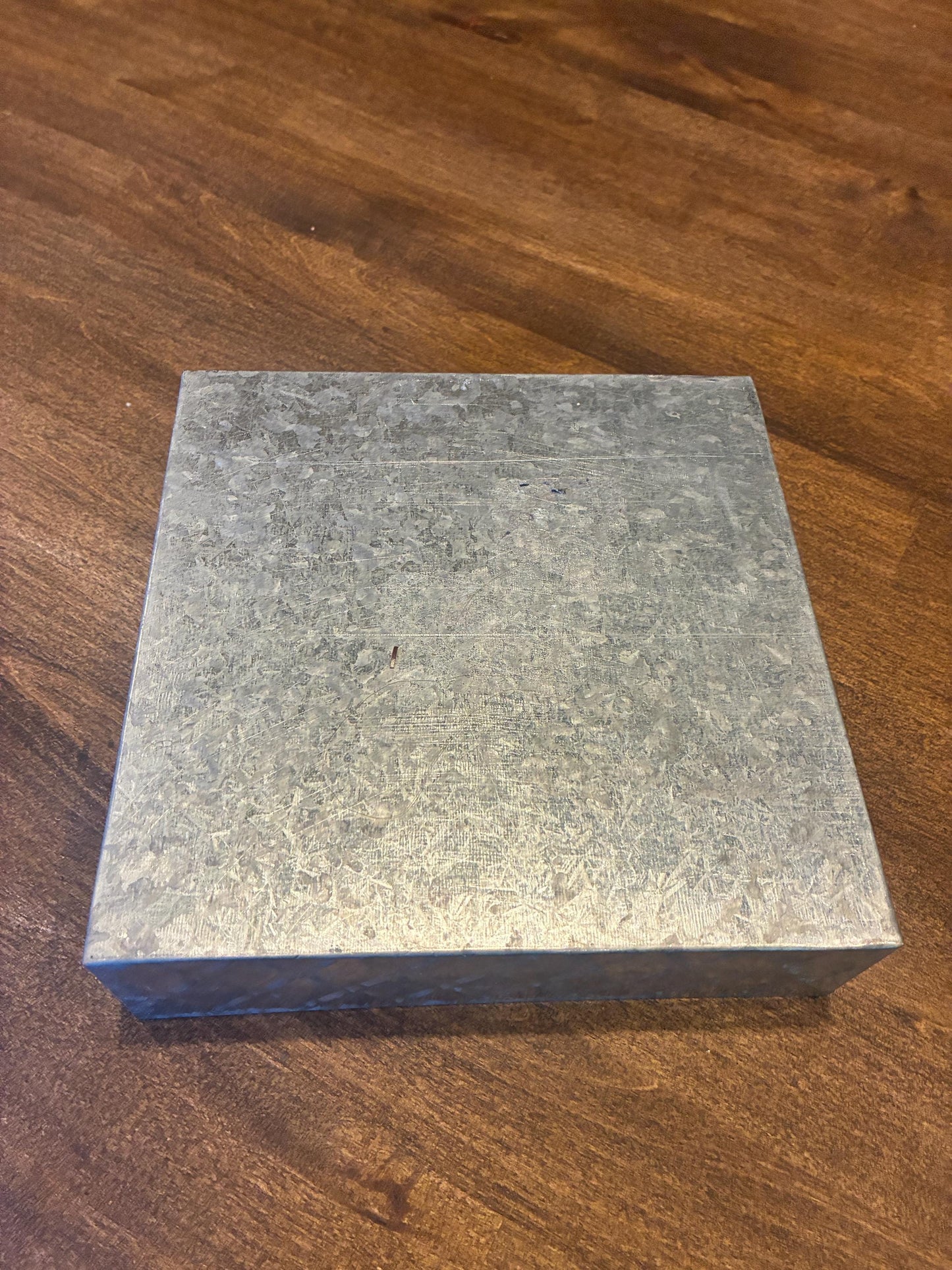 Pressed Tin Metal Napkin Holder