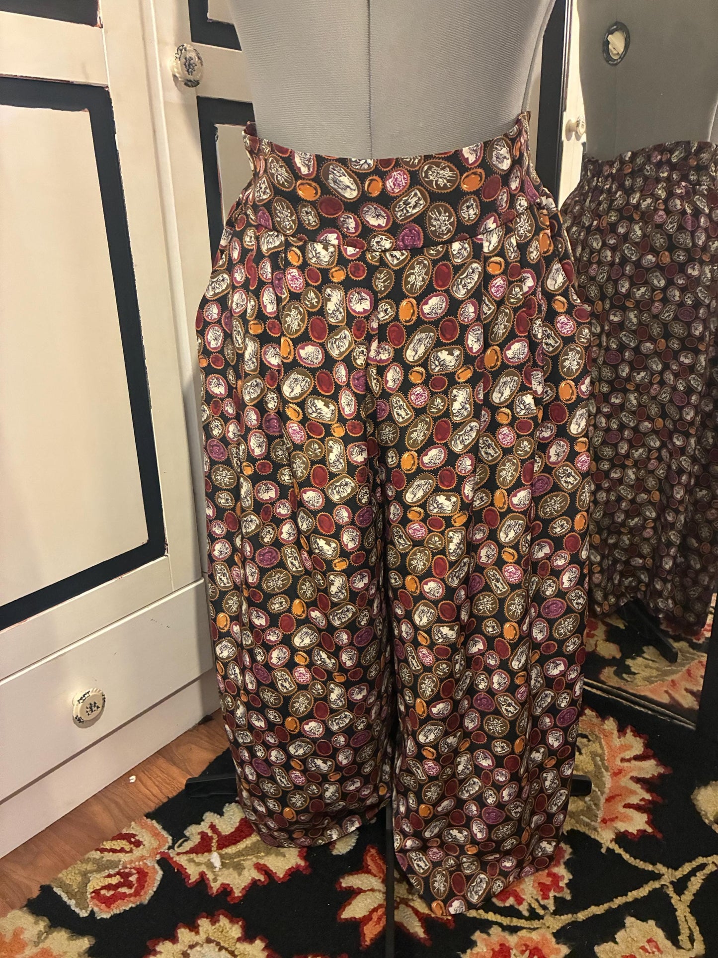Vintage Double Breasted Pants Suit