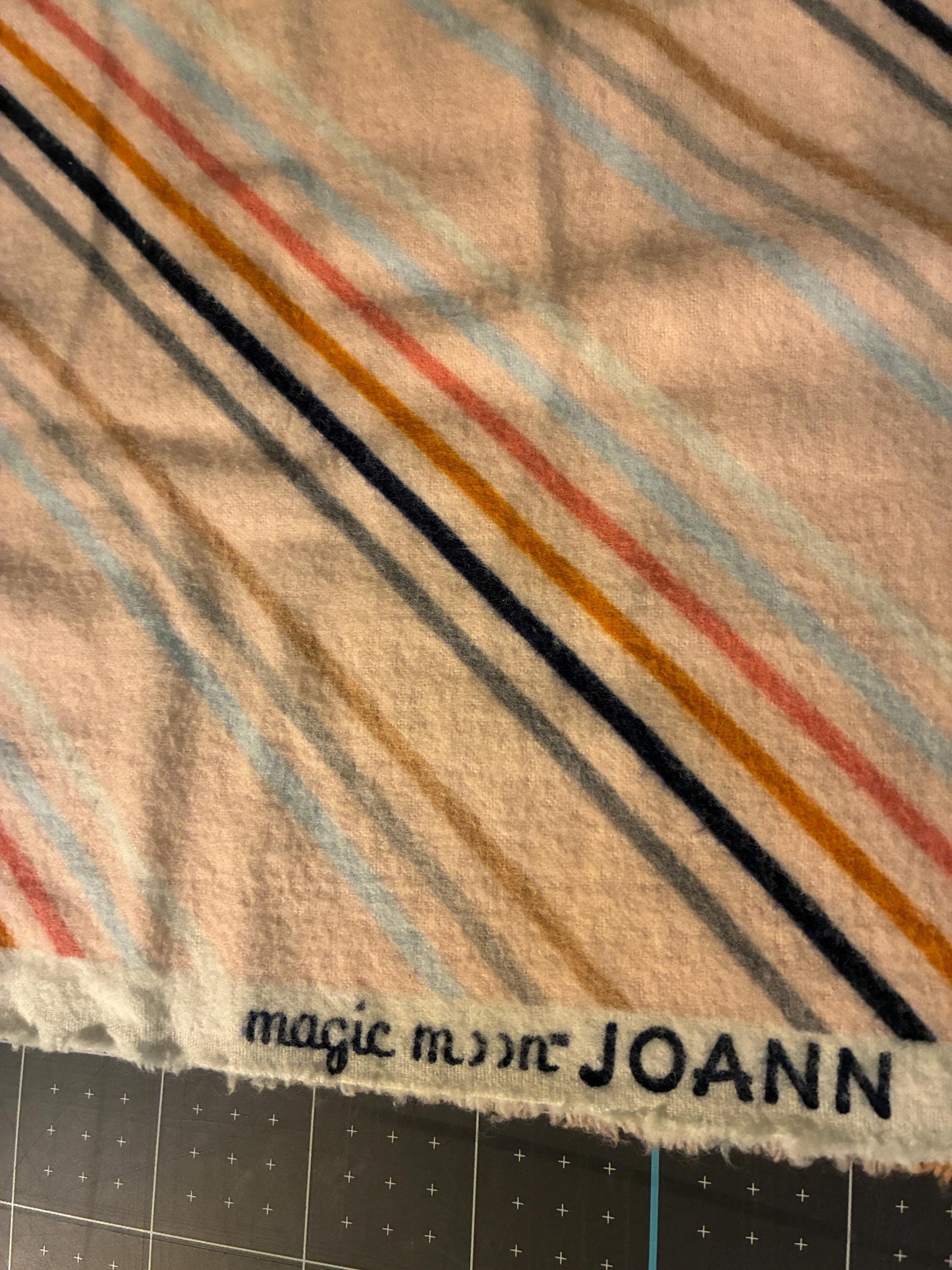 Super Snuggle Flannel Striped Fabric