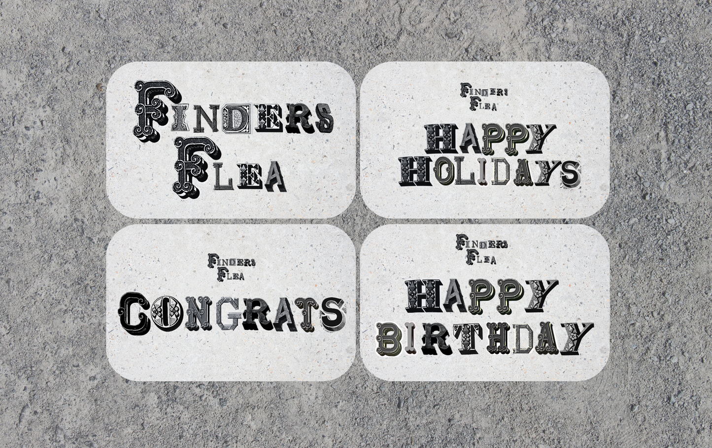 Finder's Flea Gift Card (Various Designs)