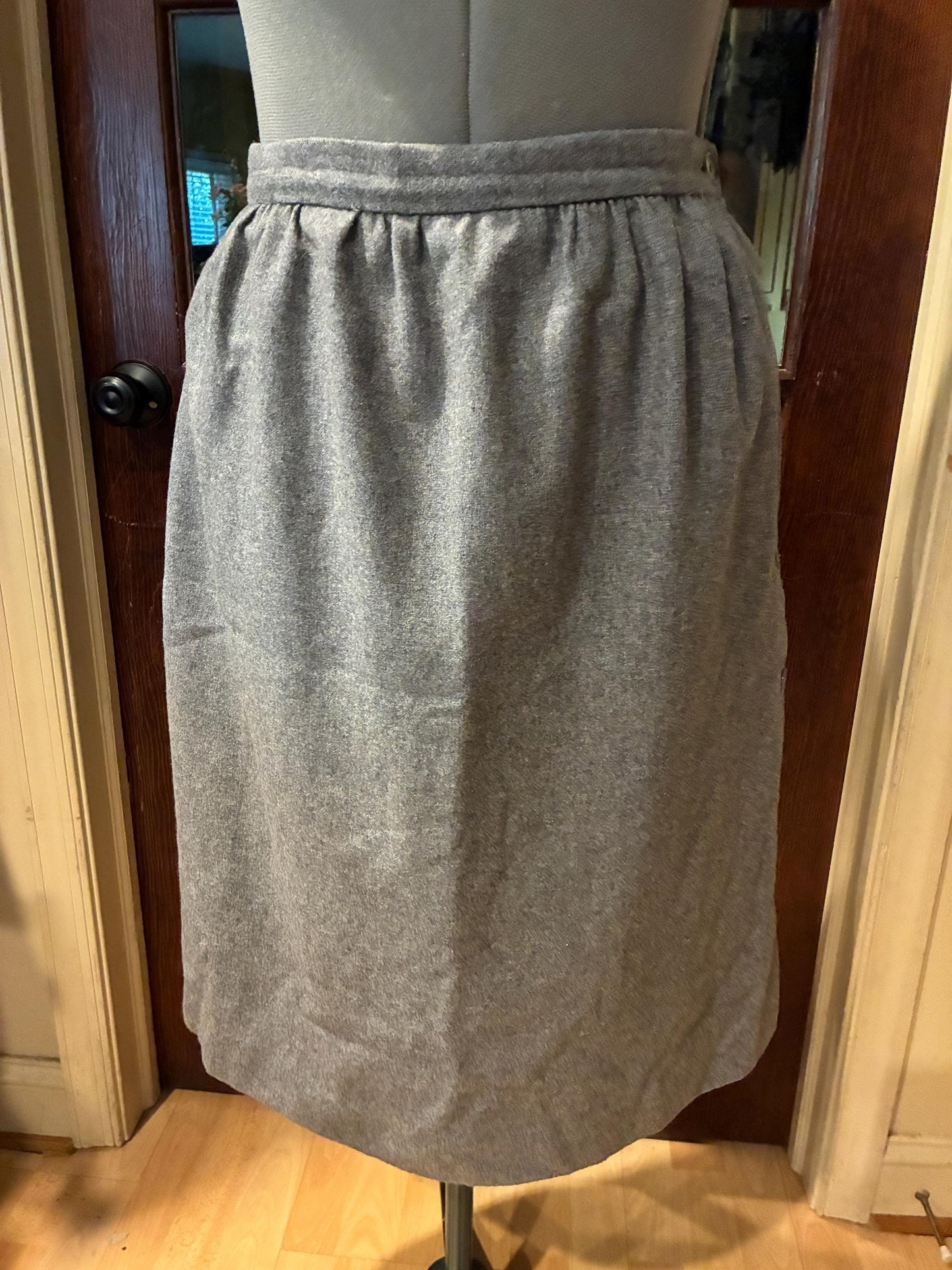 Vintage Wool Skirt (Copley Square Ltd.)