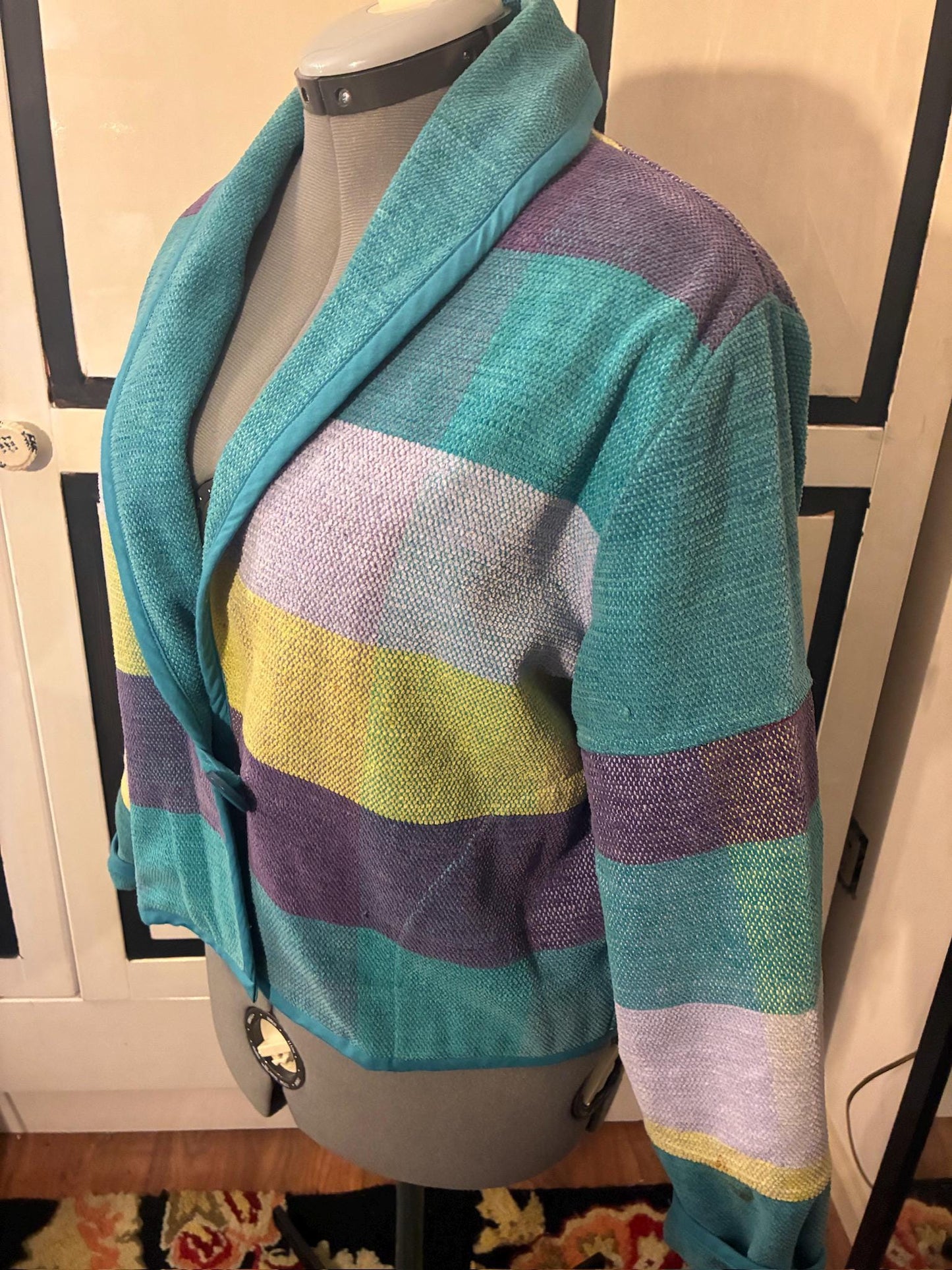 Vintage Patchwork Blazer / Jacket
