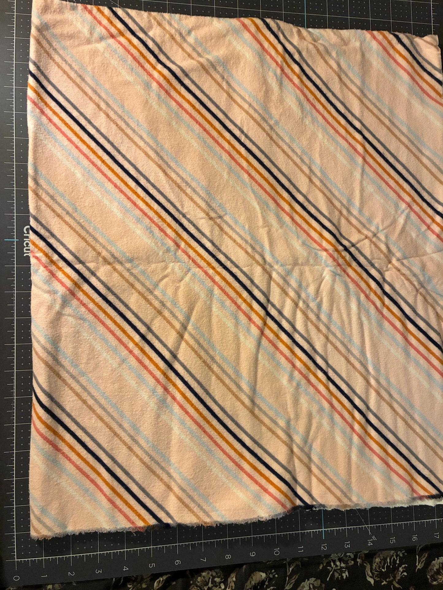 Super Snuggle Flannel Striped Fabric