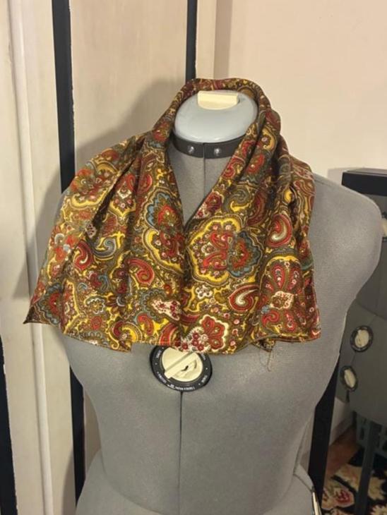 Vintage Silk Scarf (Paisley)