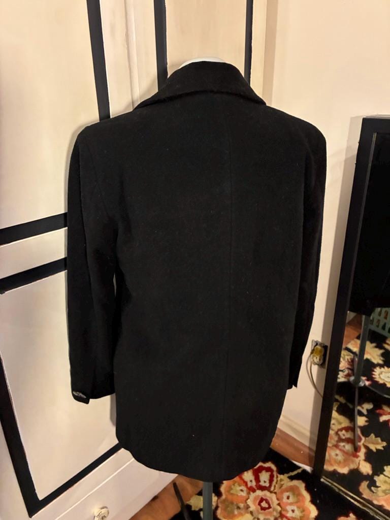 Vintage Maternity Wool Peacoat Jacket