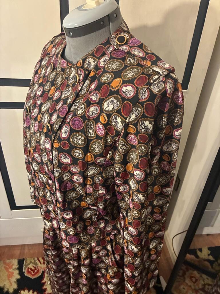 Vintage Double Breasted Pants Suit