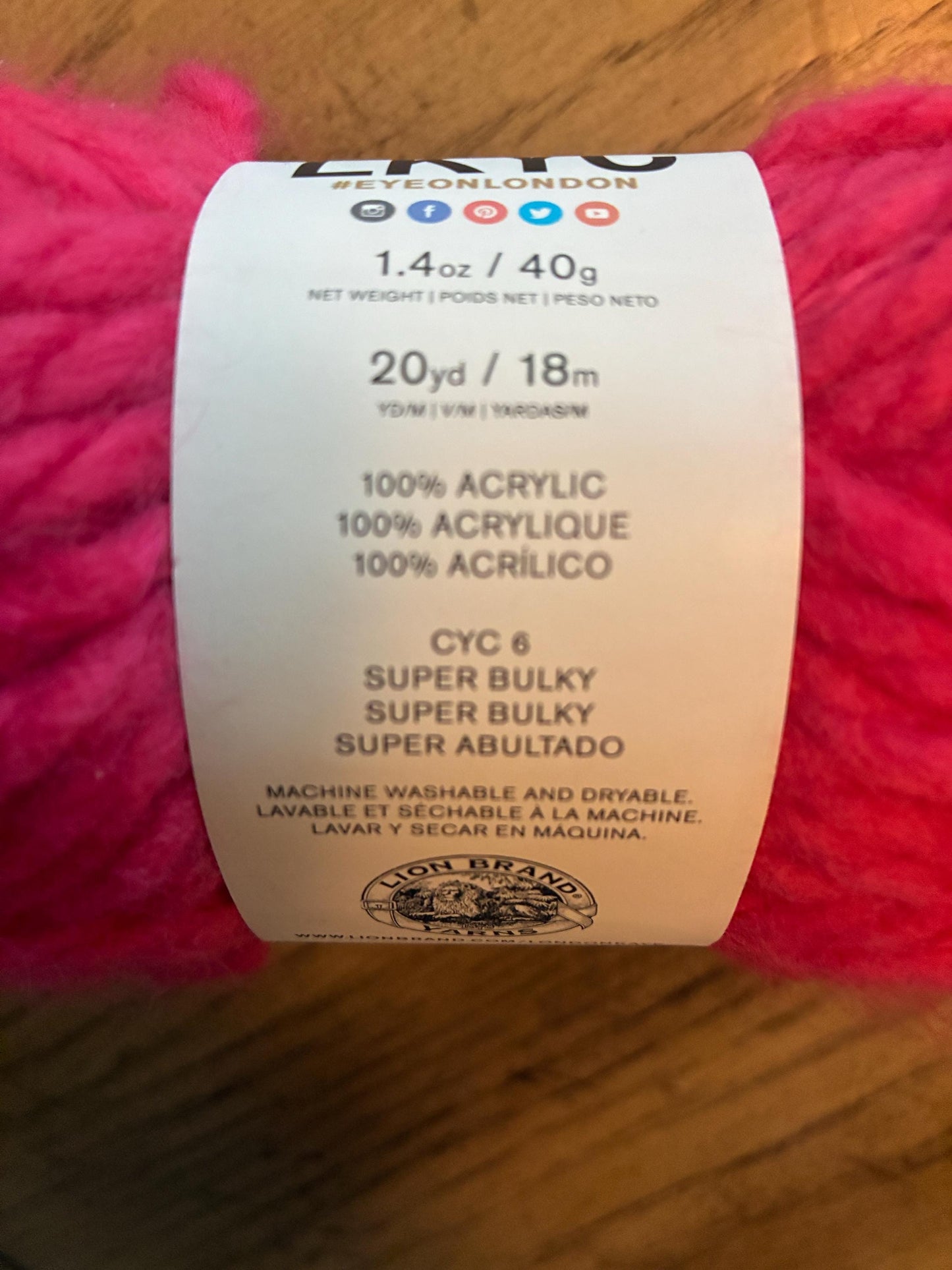 LKYC Lion Brand Yarn (Multiple Balls)