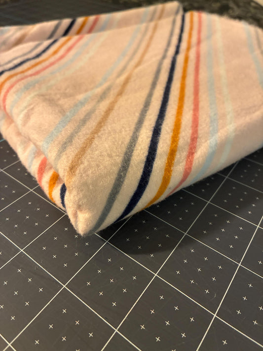 Super Snuggle Flannel Striped Fabric