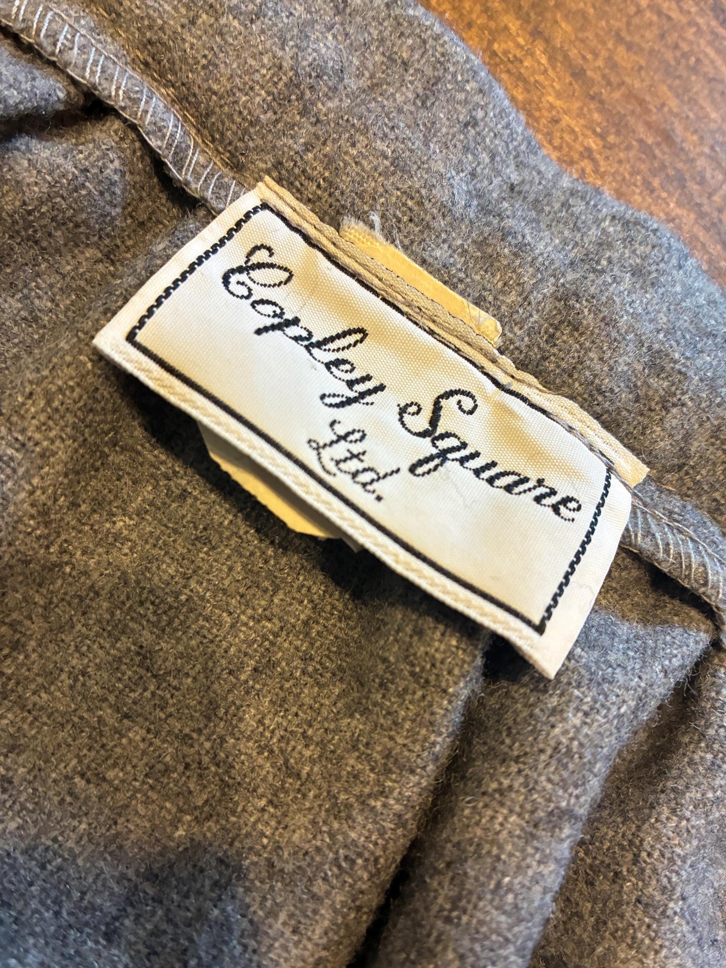 Vintage Wool Skirt (Copley Square Ltd.)