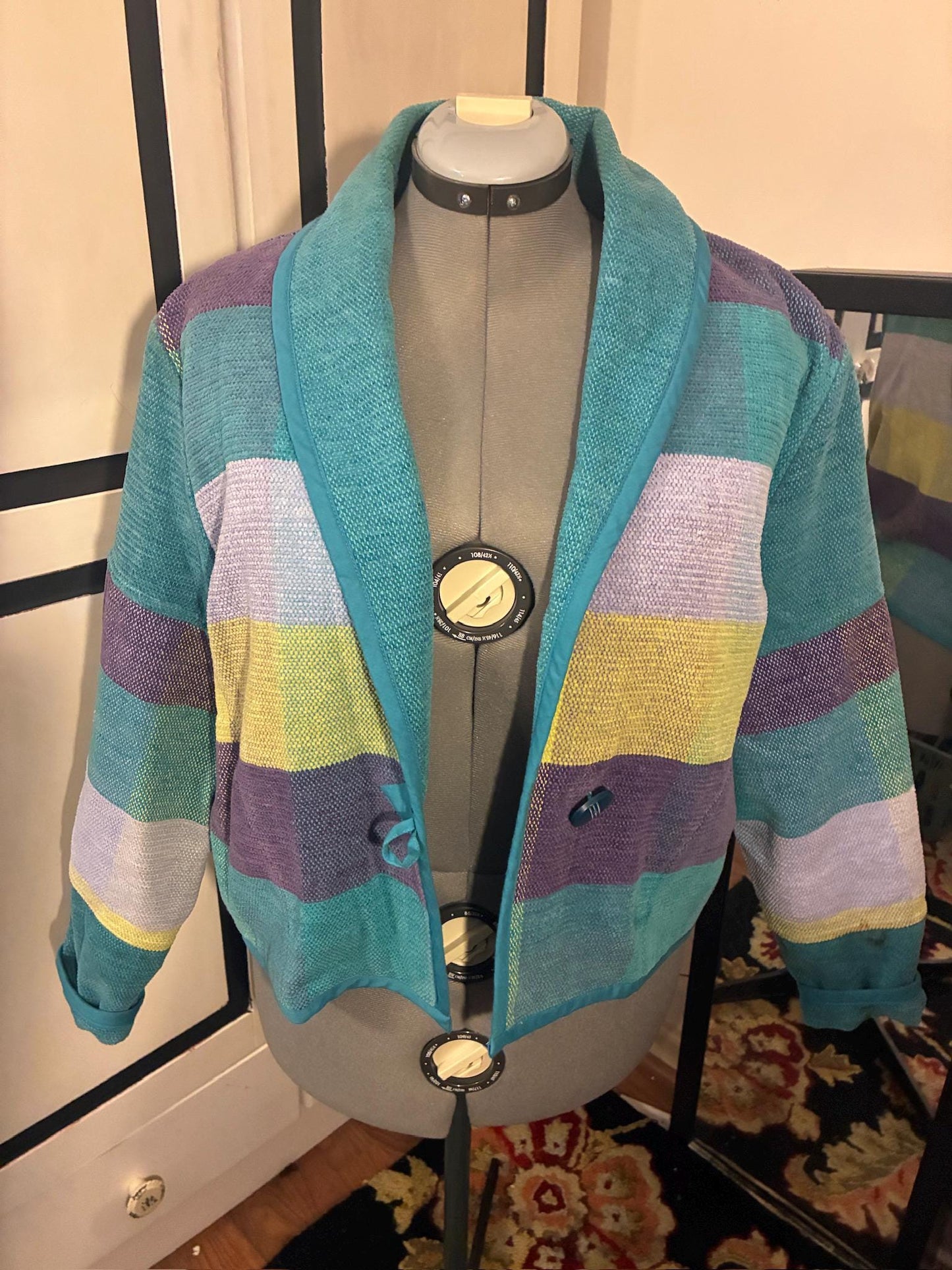 Vintage Patchwork Blazer / Jacket