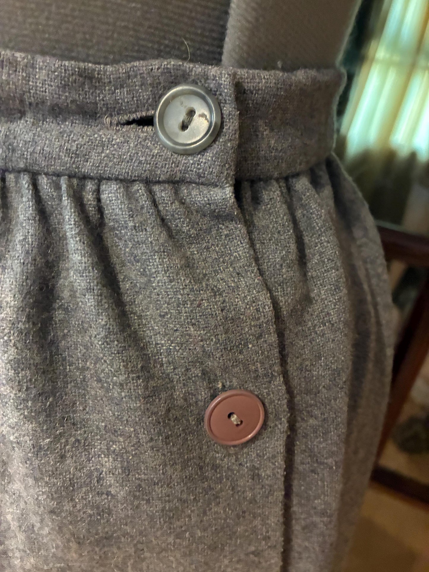 Vintage Wool Skirt (Copley Square Ltd.)