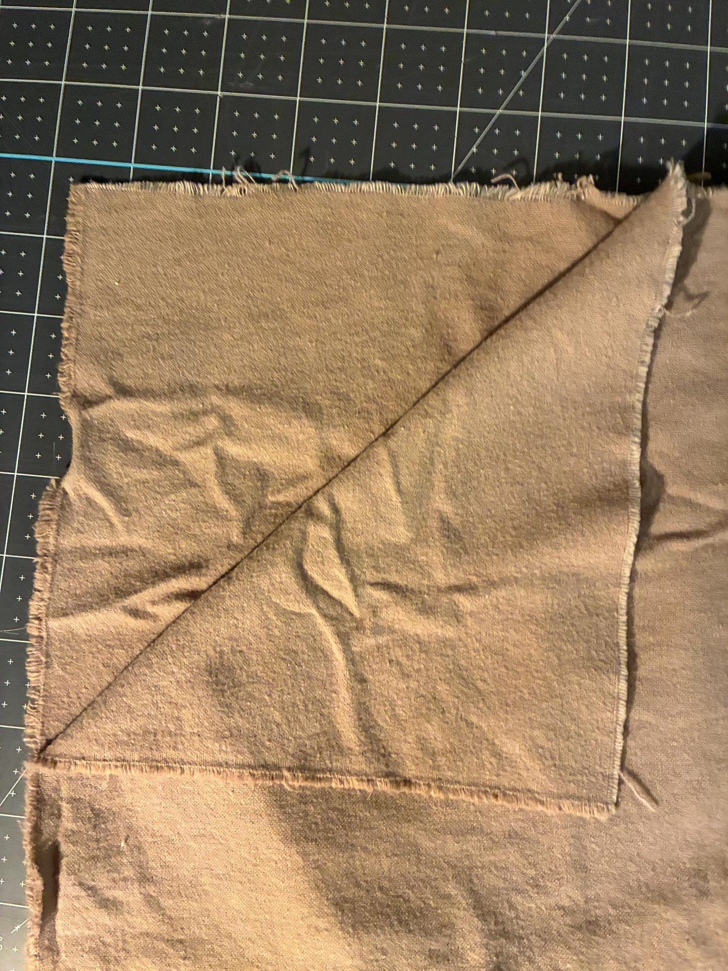 Comfy Cozy Flannel Solid Fabric - Tan
