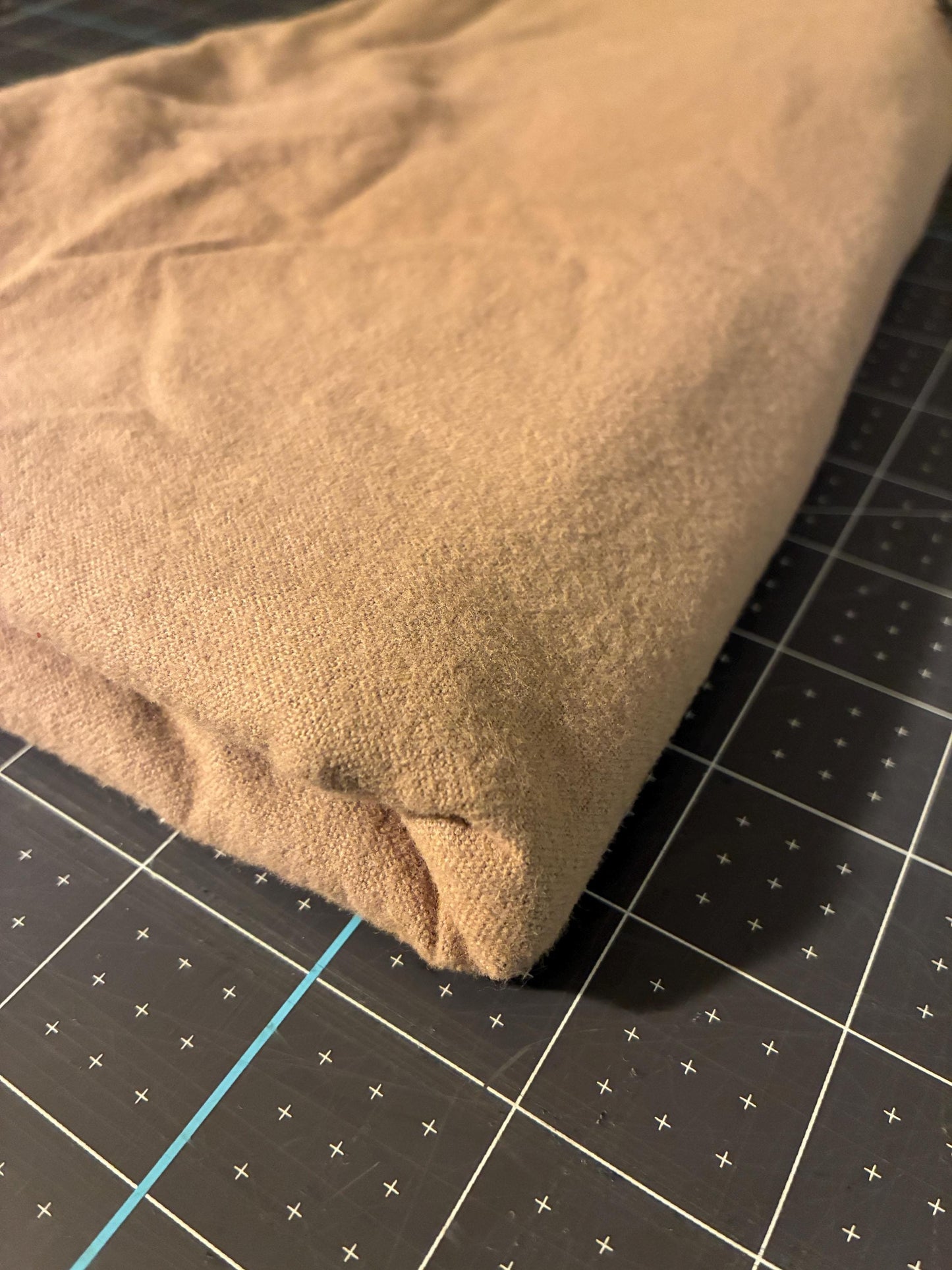 Comfy Cozy Flannel Solid Fabric - Tan