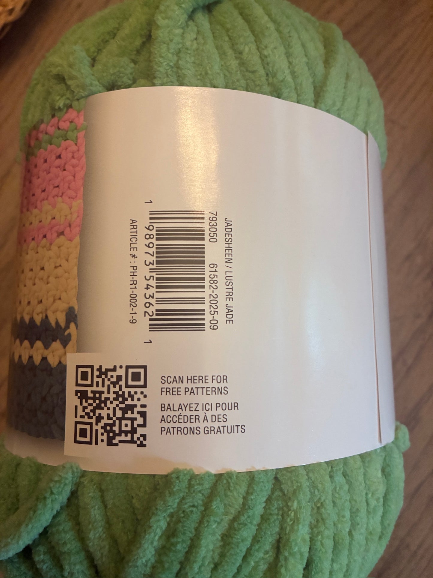 Loops & Threads Demi Purl Yarn ("Jadesheen")