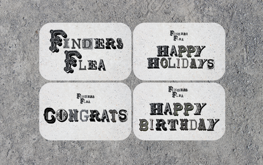 Finder's Flea Gift Card (Various Designs)